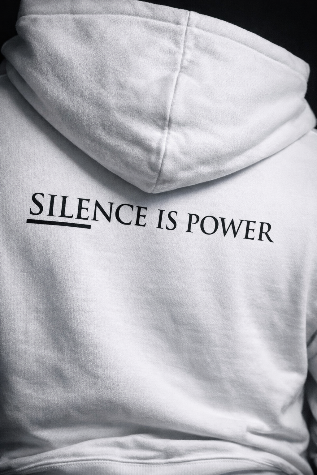 SILENCE IS POWER — Hoodie